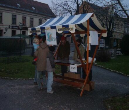 Stand na kraju